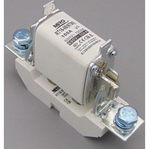 Fuse Base Fuses Holder RT16 Quick Fast Blow Ceramic Fuses 20A 25A 32A 40A 50A 63A 80A 100A 125A 160A