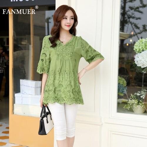 Летние блузки FANMUER China At AliExpress