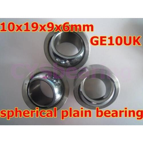 GE10UK GE10C radial shaft spherical plain bearing with self-lubrication