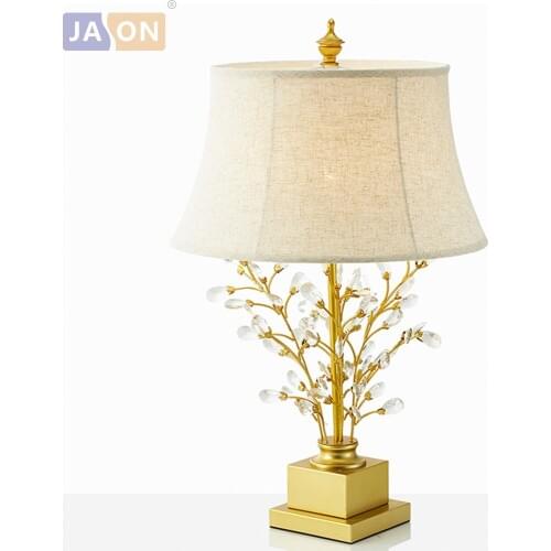 Led e27 Nodic Iron Fabric Crystal Flower LED Lamp.LED Light.Table Light.Table Lamp.Desk Lamp.LED Desk Lamp For Bedroom Office