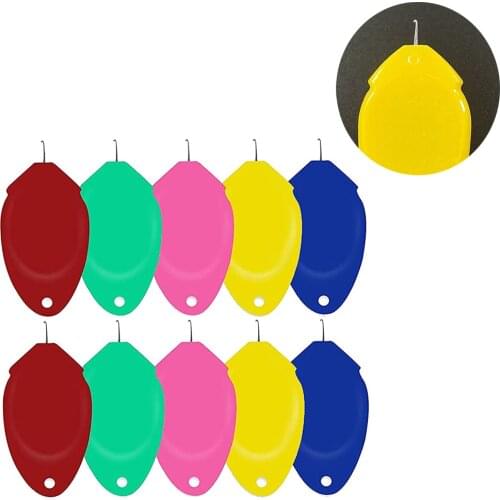 2/5/10pcs Needle Threader Stitch Easy Insertion Tool Sewing Machine Plastic Wire Loop Needleswork Threader DIY Craft Accessories