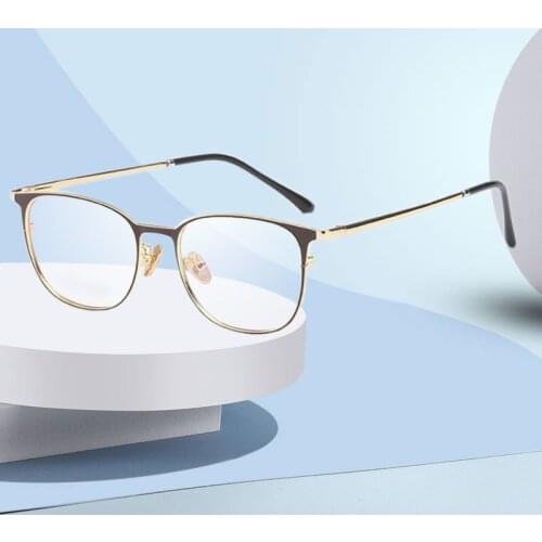 Alloy Frame Eyeglasses Full Rim Optical Prescription Frame Men and Women Style Handoer 6909