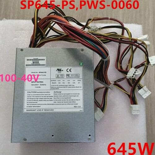 New PSU For Ablecom 645W Power Supply SP645-PS PWS-0060 SP650-RP