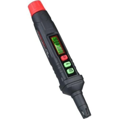 HABOTEST HT62 Psychrometer Thermo-Hygrometer Mini Temperature and Humidity Meter Pen with Dew Point and Wet Bulb Temperature