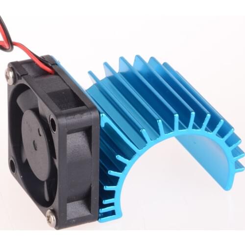 RC 1:16 Car 380 Electric Motor Stock Proof Cover Heat Sink Cooling Fan 7015