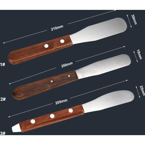 Dental Plaster Spatula Alginate Mixing Knife Metal Dental laboratory Gypsum Spatula Impression Material Dentist Tools