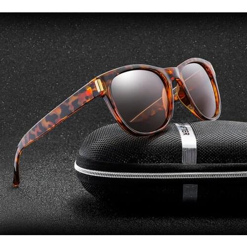 Polarized Sunglasses Women Leopard Polaroid Men UV400 High Quality Sun Glass Man Fashion Goggles Vintage Gafas De Sol Hombre