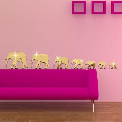 Funlife Crystal Stereo wall sticker mirror sticker kitchen Waterproof anti-oil sticker staircase Sticker