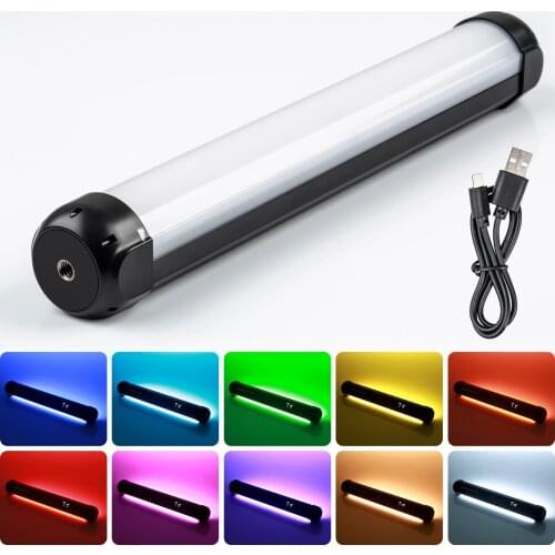 Weeylite K21 8W Stick Fill in Light LED RGB Soft Tube Light Handheld Light Photography Lighting Photo Video Light