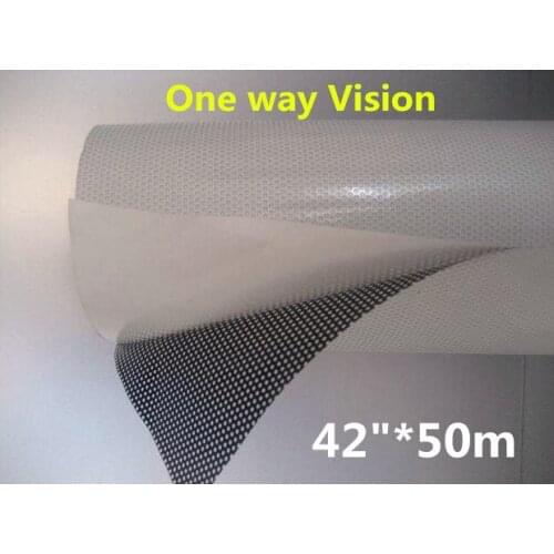 1.07m wide One way vision (perforated vinyl) 40% Transmittance