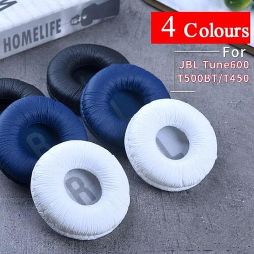 For JBLT500BT T450 T45 EarPad New 1Pair Replacement foam pillow Cushion Cover BT Tune600 Headset Earmuffs 70mm are all can use