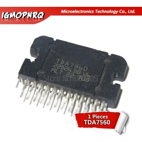 1PCS TDA7560 ZIP25 ZIP TDA7560A 4 x 45W QUAD BRIDGE CAR RADIO AMPLIFIER PLUS HSD Hot Products