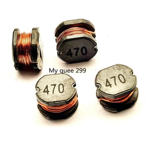 50PCS/lot SMD power inductors CD75 7.8*7.0*5.0mm 47UH