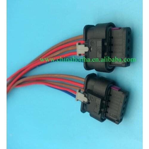 Automotive connector 4F0 973 705 for air flow meter plug with pigtail