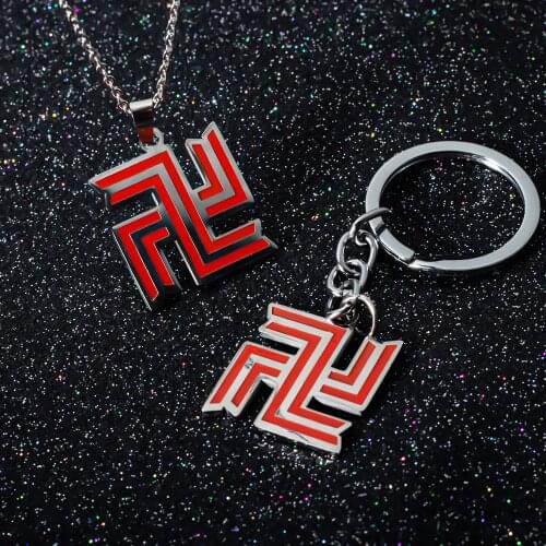 Tokyo Revengers Cosplay Mikey Baji Kzutora Draken Keyrings Key chains Necklaces Props Costumes Accessories for Gifts Collection