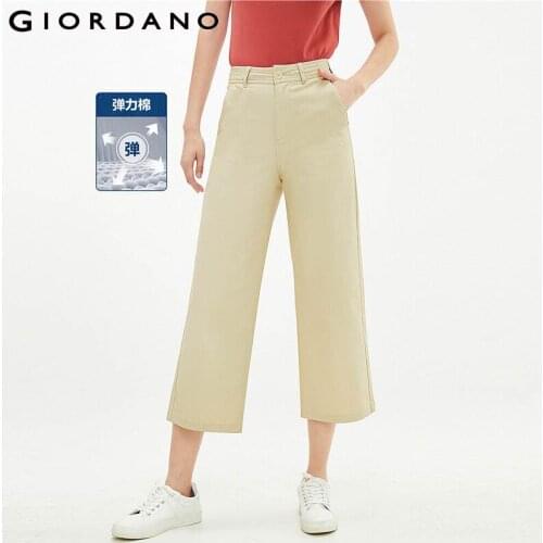 Женские брюки с высокой талией Giordano China At AliExpress