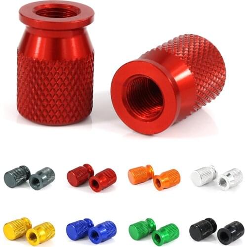 Tyre Tire Valves Stems Cap For Yamaha YZF-R125 R25 R3 R6 R1 R1M R15 MT07 MT09 FZ07 FZ09 Tracer 900 FJR1300 V-Max Tmax 500 530