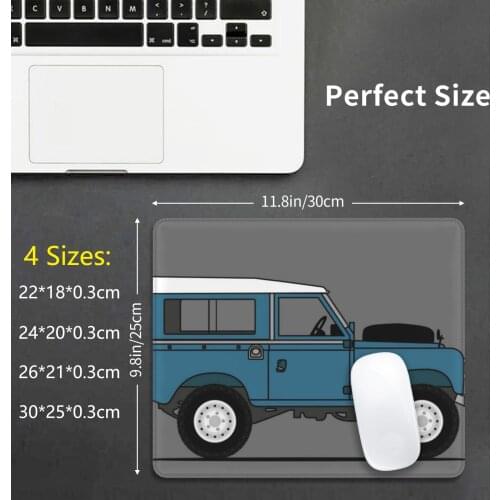 Classic Blue Serie Car Mouse Pad DIY Print Cushion Offroad Car Vehicle 4x4 Suv Terrain Military Army Navy