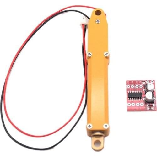 N20 Electric Full Metal Push Rod Push Rod for Rc Excavator Dump Truck Metal Cylinder with Motor Drive Board