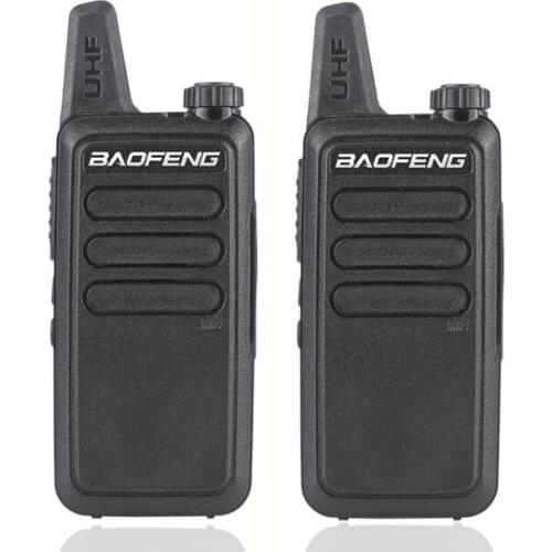 2pcs Baofeng BF-R5 Mini Walkie Talkie USB Fast Charger BF-C9 Ham CB Portable Radio Set BFR5 walkie-talkie two way radio