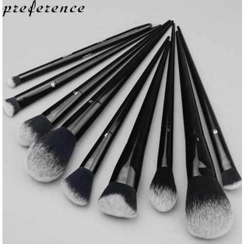 Professional Makeup Brushes Powder Foundation Eye Shadow Blusher Concealer Sculpting Brush Eye Facial Beauty Make Up Brush Tool