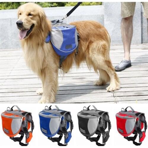 AHUAPET Dog Saddle Pets Hiking Travel Backpack Package Fashion Outdoors Pattern Bag Rucksack For Dog Carrier Pack Pet Supplies E