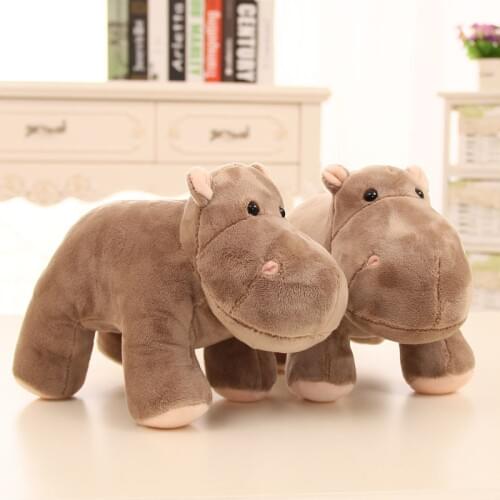 Kawaii Hippo Plush Toy Baby Sleeping Appease Hippopotamus Stuffed Dolls,Wedding Gift Kids Toys Children Birthday brinquedos Gift