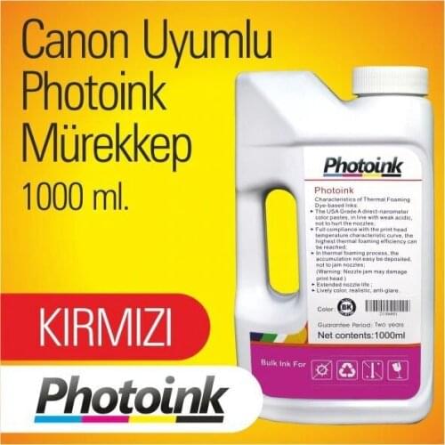 Compatible for Canon Printers 1000 ml Red INK (PHOTO INK A 86515407