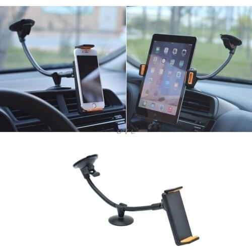 Universal 7 8 9 10 11 inch tablet PC stand for car windshield dashboard tablet ipad car holder for Ipad mini 1 2 3 4 ipad air