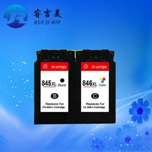 High Quality PG845XL CL846XL 845XL 846XL Ink Cartridge Compatible for HP MG2580 2400 2500 IP2880 Large Capacity