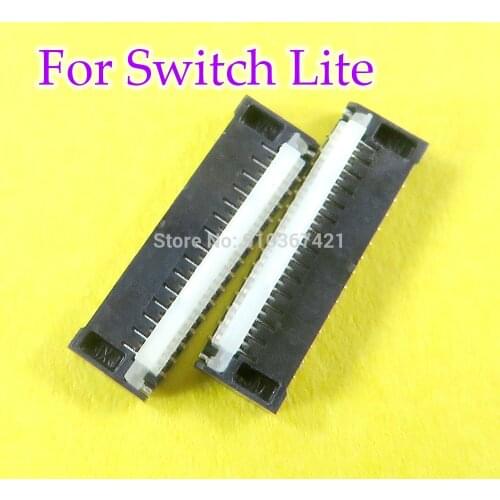 1pc Original New For Nintend Switch NS lite Ribbon Power Flat Cable slot Connector socket Handle Circuit motherboard Slot
