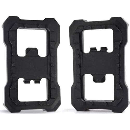 2PCS Bicycle Pedal Flat Platform Adapter Conversion Universal Compatible MTB Road Bike Parts Cycling Accessaries