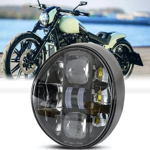 60W Led Headlight for Softail Breakout 2018 Motorcycle Accesories Hi Low Beam Headlight Assembly