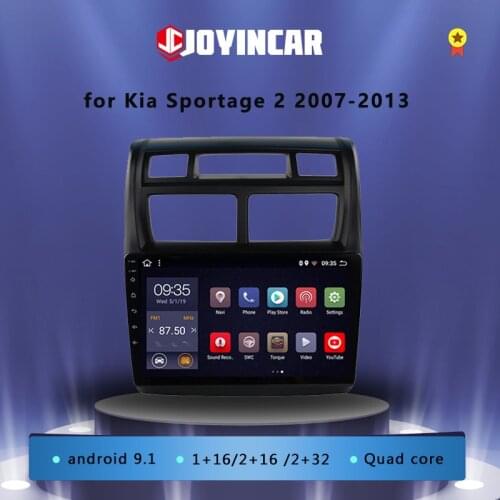 JOYINCAR 2.5D Touch Screen Car Radio Multimedia Video Player Navigation GPS for KIA Sportage 2007 2008 2009 2010 2011 2012 2013