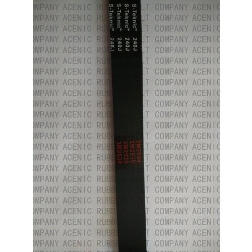 Free shipping 240J3 610mm length , 3 ribs Treadmill motor drive belts Poly Rib Belt