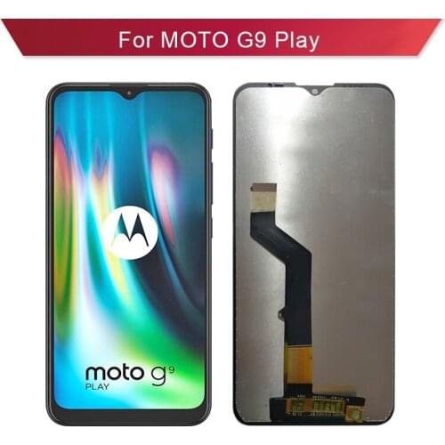 For Motorola Moto G9 Play LCD Display Touch Screen Glass Digitizer Complete Assembly Replacement