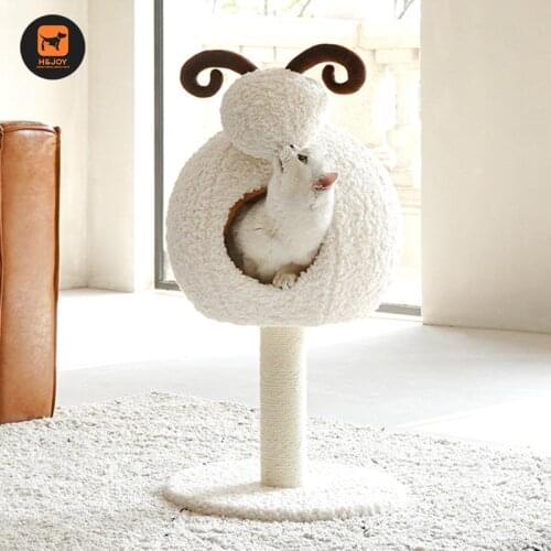 H&JOY Scratching Posts Houses For Cats