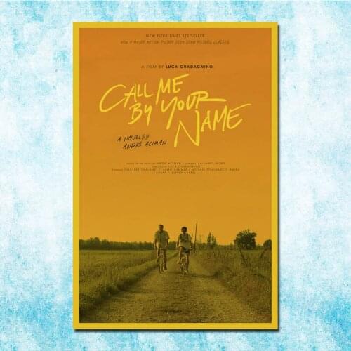 Call Me By Your Name TV Series Art Silk Poster Canvas Retro Print For Home Room Decor Decoration-011