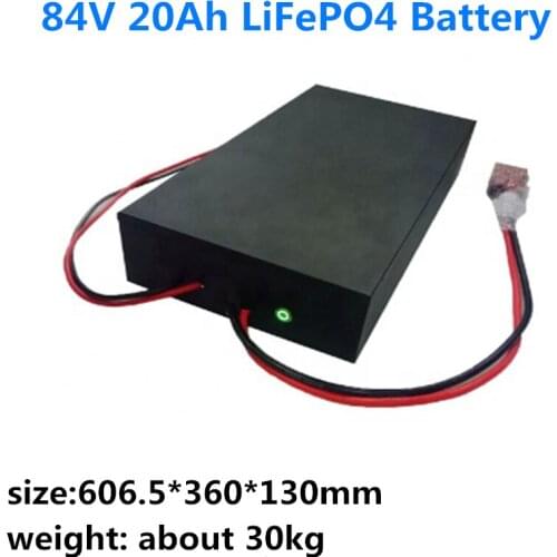 GTK High power rechargeable 27S 84v 20ah lithium ion battery pack with BMS for motorcycle scooter electric bicycle +2A charger