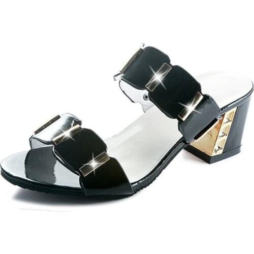 Don't miss the elegant crystal platform high heels summer womens shoes ladies sandals