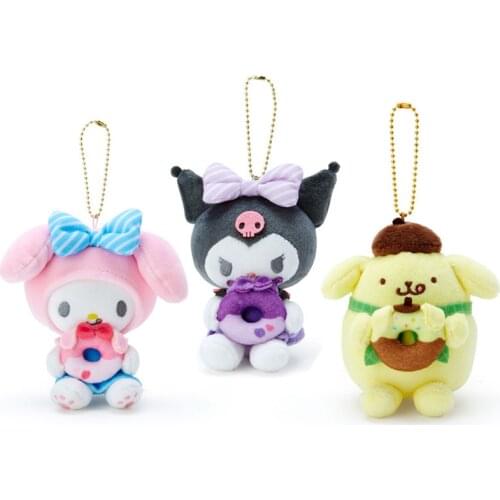 New Kawaii Anime Donuts Bunny Rabbit Cat Dog Plush Kids Stuffed Toys Children Gifts