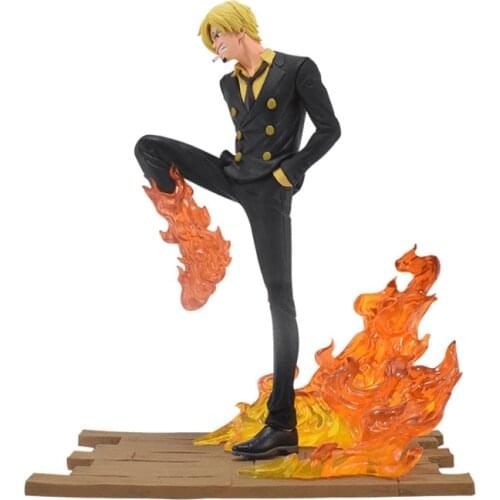 BANDAI Banpresto Original one piece sanji Figure LFS Anime Model Doll Toys Gifts