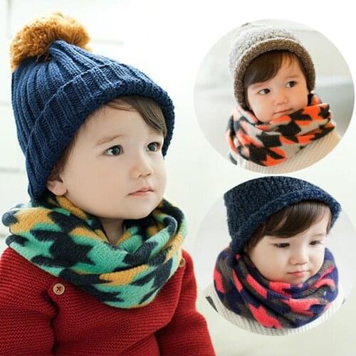Retail Muffler Scarf scarves neckerchief fashion warm Baby girls boys kids child children infant winter spring autumn fall