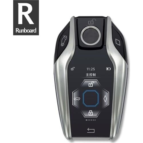 RUNBOARD Smart LCD Key Car For BMW VOLKSWAGEN AUTO PASSAT MERCEDES GOLF AUDI PEUGEOT FIAT FORD TESLA LADA RENAULT HONDA KIA