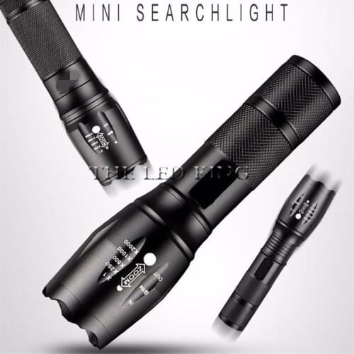 XML T6 Led Flashlight Q5 Mini Torch Lanterna Tactical Flashlight Zoomable Waterproof Protable Outdoor Camping Bike Light