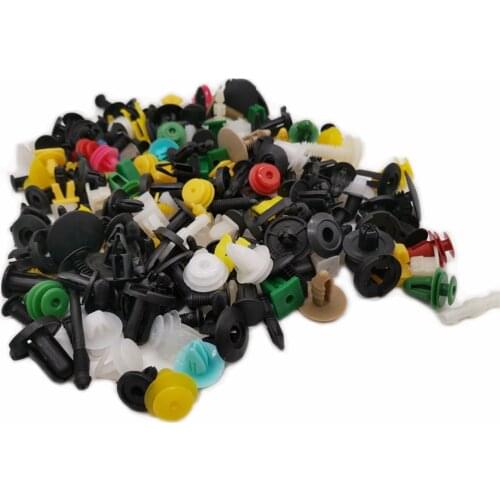 500Pcs Car Rivet Door Panel Fender Plastic Fastener Vehicle Retainer Clips Bumper Random Mixed Expansion Screw Buckle