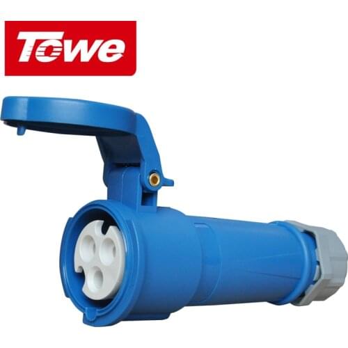 Towe Industrial Connector IPS-S316 16A 3 Pins 2P+E Female IP44