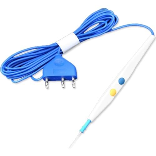 10pcs Disposable Medical High Frequency Electrode Electric Knife Pen Surgical Scalpel Electric Coagulation Pen Electrotome Y