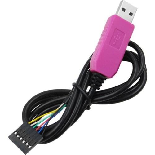 10pcs PL2303HXD HXD 6Pin USB TTL RS232 Convert Serial Cable Compatible for Win XP/VISTA/7/8