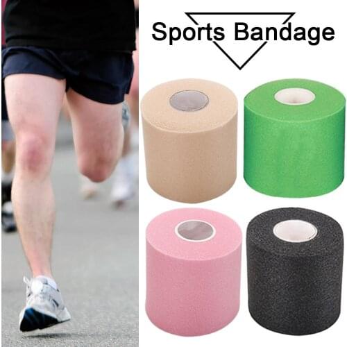 7cm*27.5m Sports Foam Backing Bandage Wrapping Tape Soft Touching Adjustable Tightening Force All Parts Of The Body